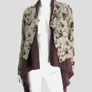 Anthropologie Sleeping In Snow Cardigan Sweater